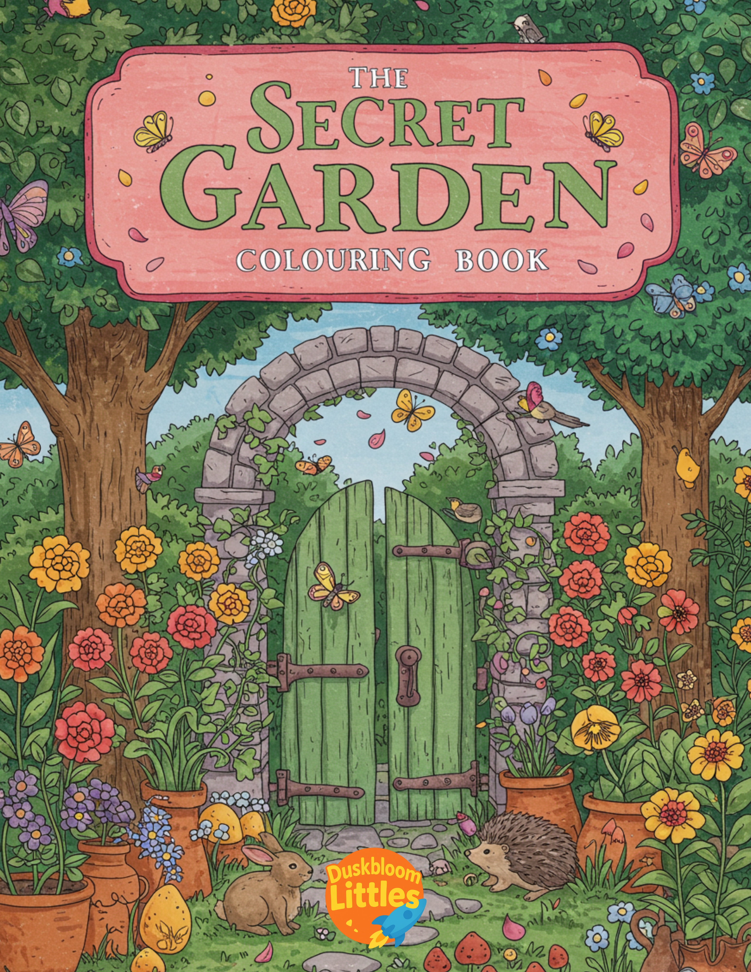 The Secret Garden Colouring Book